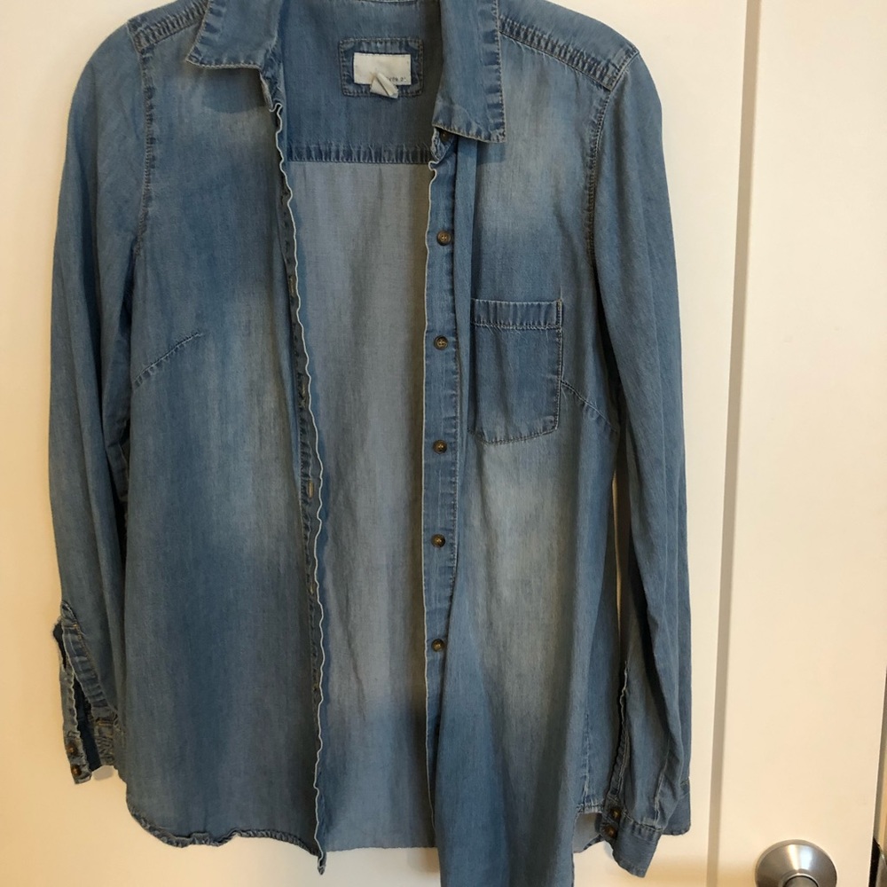 Chambray top